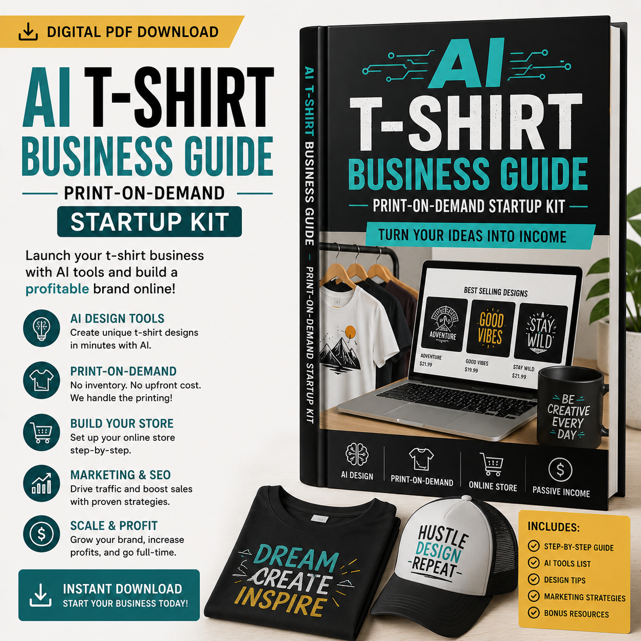 AI T-Shirt Business Starter Kit