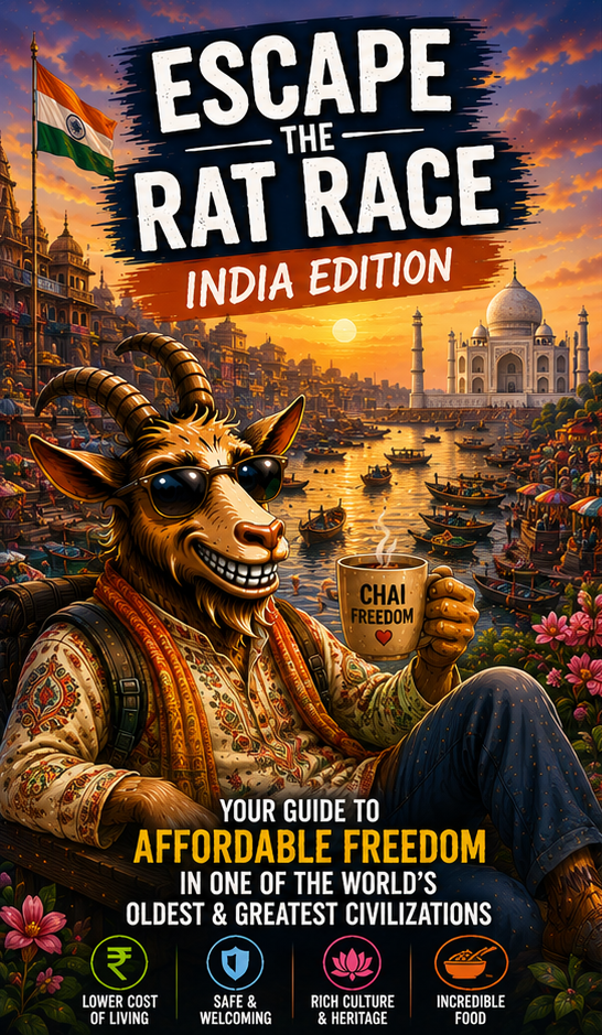 Escape the Rat Race: Move to India