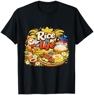 Rice is Life T-Shirt on Amazon