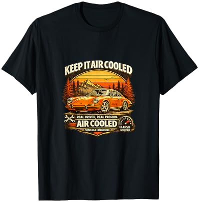 Keep It Air Cooled Vintage Automotive T-Shirt on Amazon
