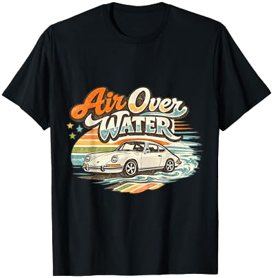 Air Over Water Vintage Sports Car T-Shirt on Amazon